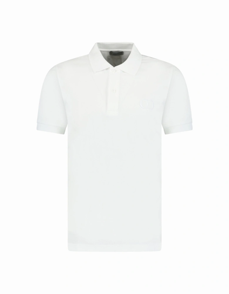 'Cd Icon' Polo T Shirt White