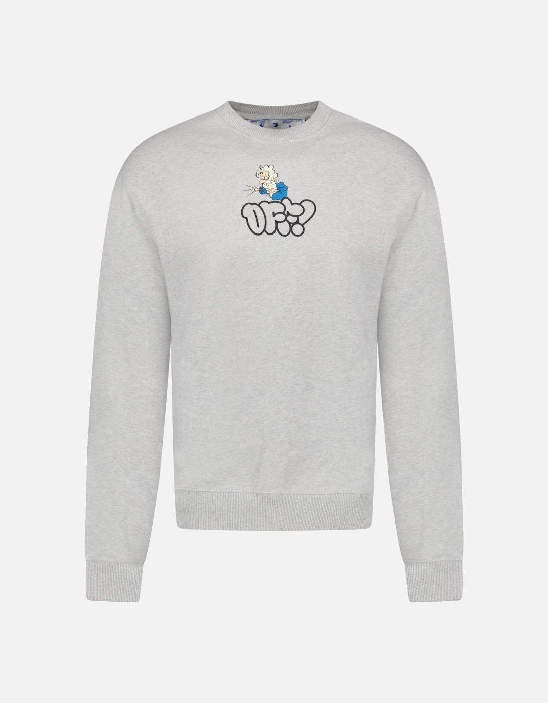 Logo Crew Neck Sweatshirt Light Grey, 3 of 2