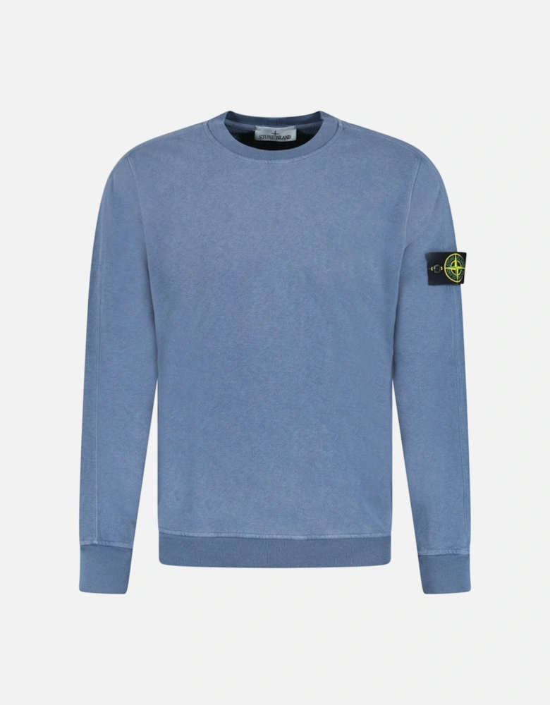 Crew Neck Light Sweatshirt Pastel Blue