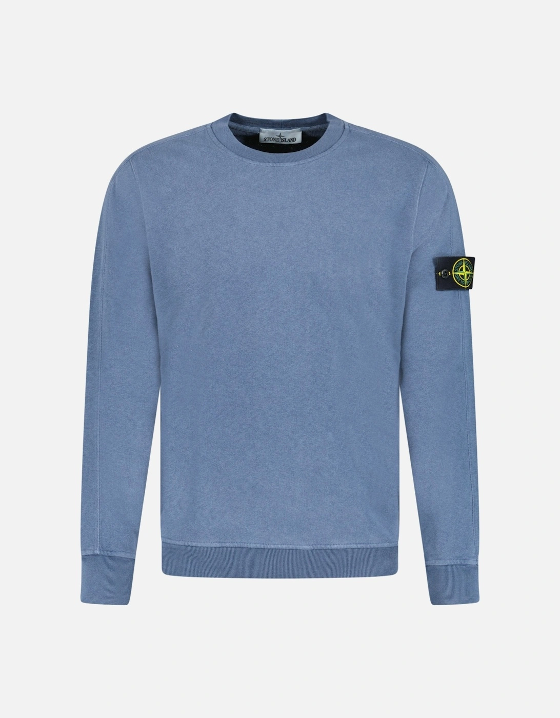 Crew Neck Light Sweatshirt Pastel Blue, 3 of 2