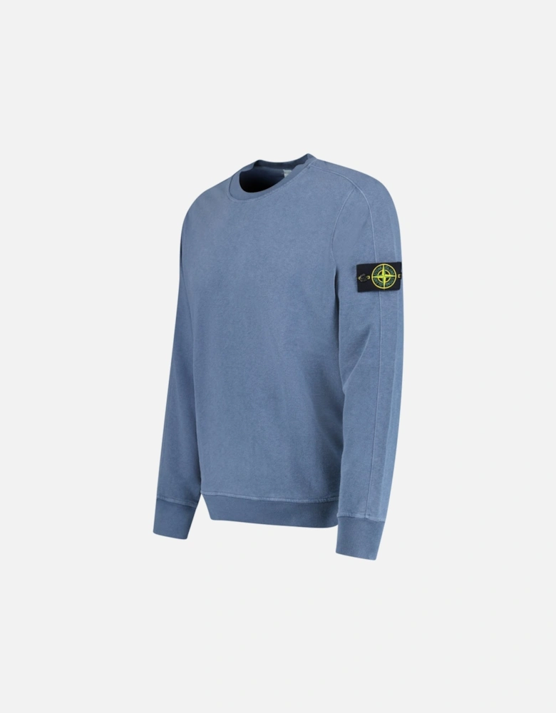 Crew Neck Light Sweatshirt Pastel Blue