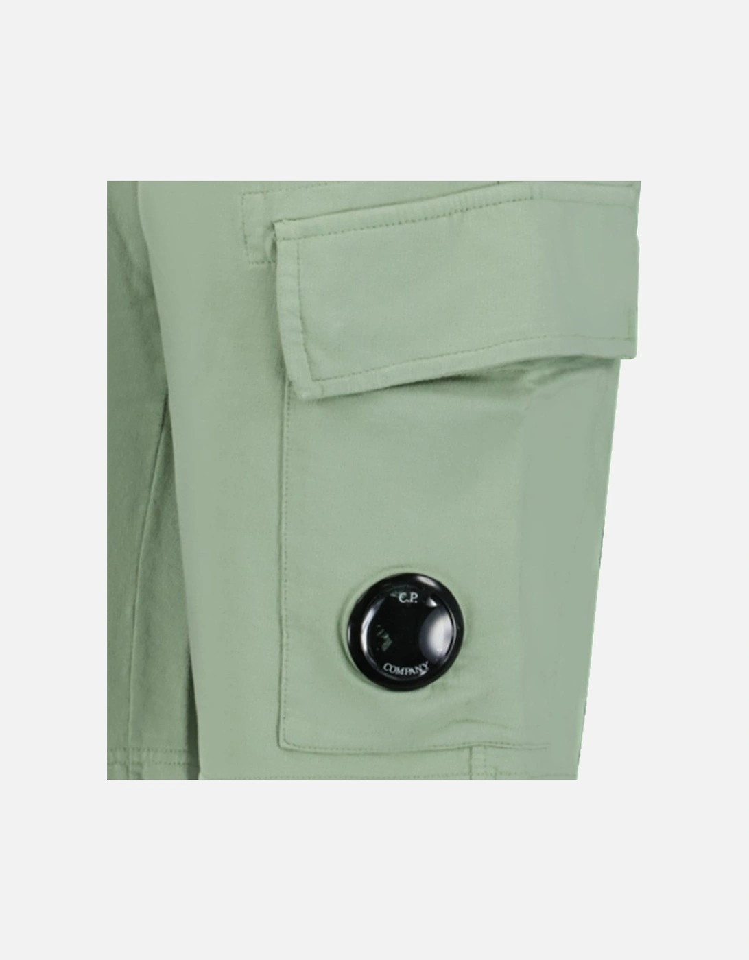 Bermuda Cotton Shorts Tea Green