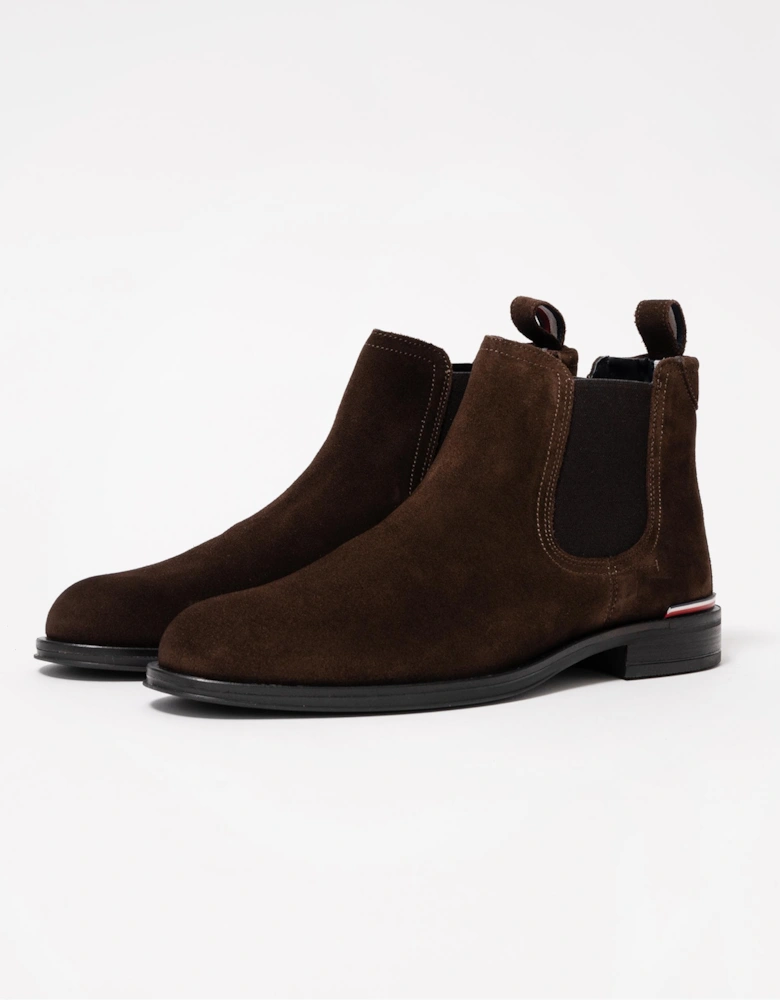 Core RWB Hilfiger Mens Suede Chelsea Boots