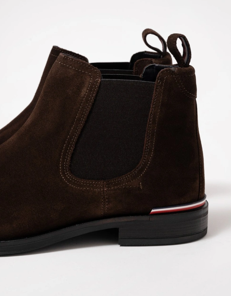 Core RWB Hilfiger Mens Suede Chelsea Boots