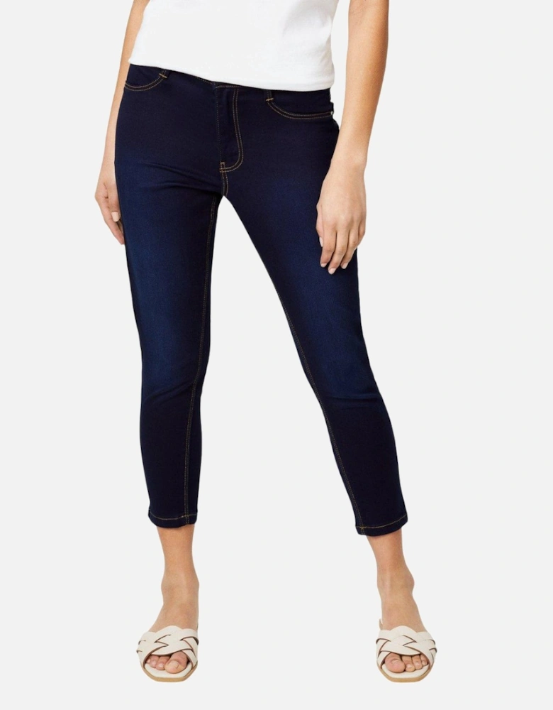 Womens/Ladies Frankie Petite Skinny Ankle Grazer Jeans