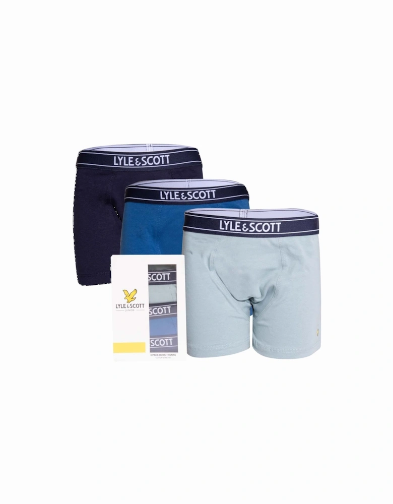 Boys Chadwick 3 Pack Trunks