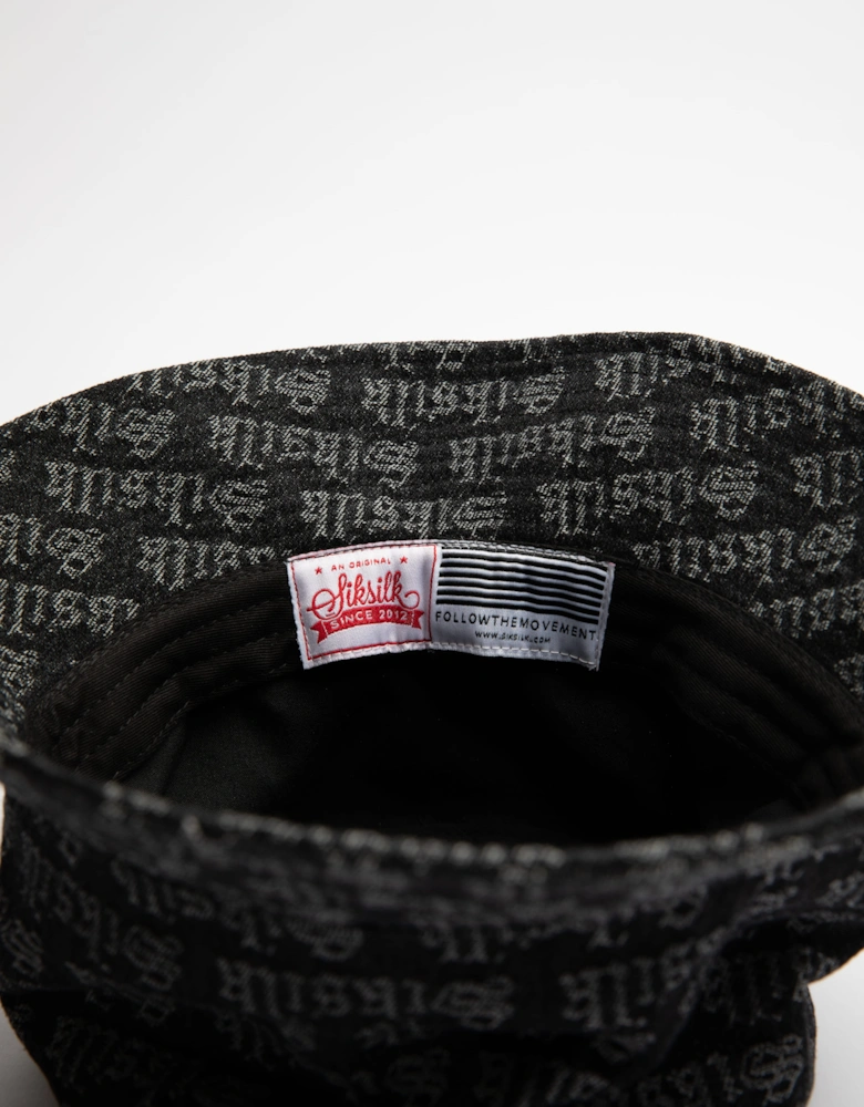 Jacquard Denim Bucket Hat