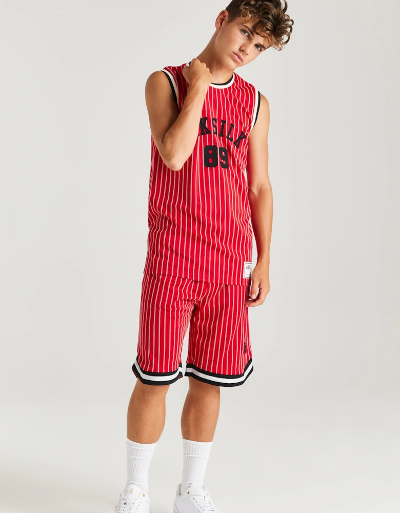 Juniors Retro Classic Basketball Vest