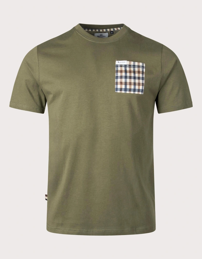 Active Club Check Pocket T-Shirt