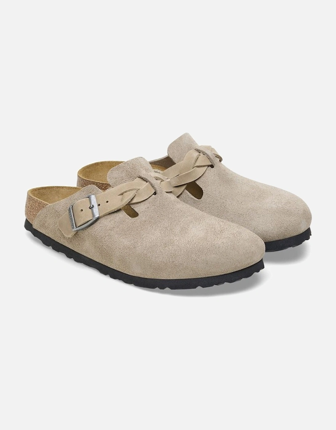 Braided Suede Leather Taupe Regular Fit, 9 of 8