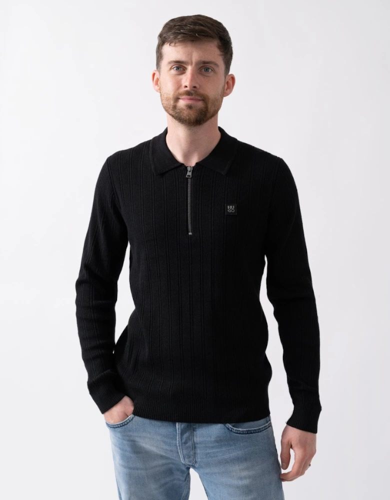 HUGO Sastoro Mens 1/4 Zip Jumper