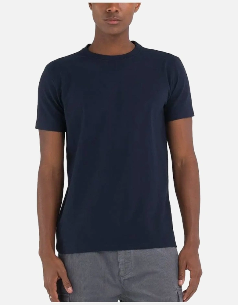 Superior Cotton Plain T Shirt Navy