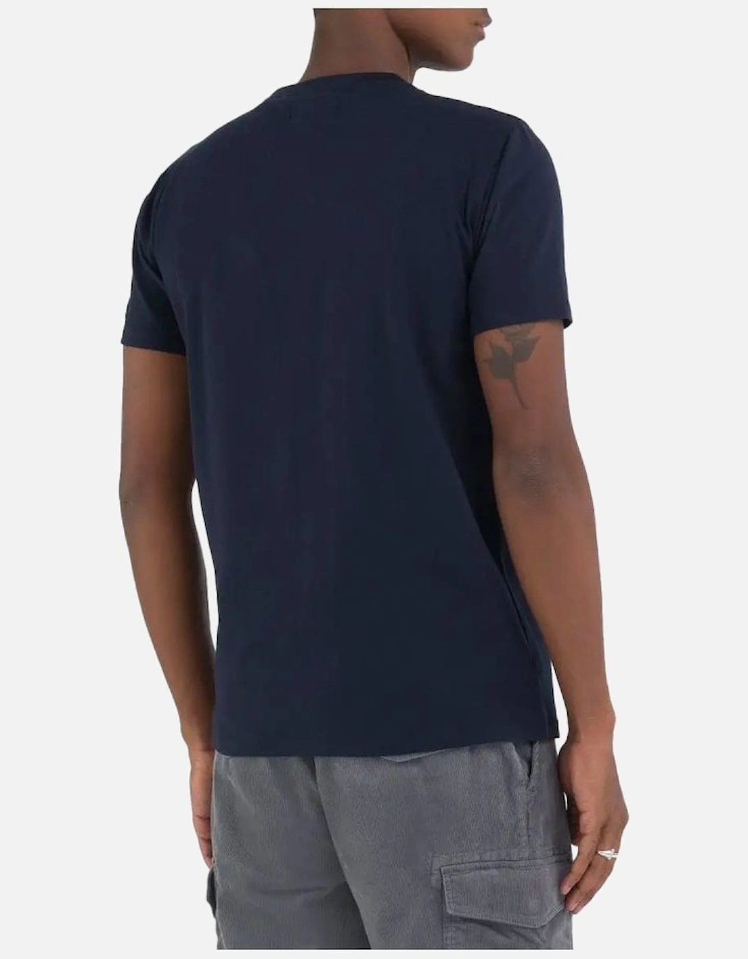 Superior Cotton Plain T Shirt Navy