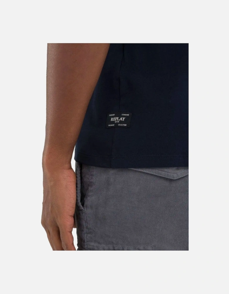 Superior Cotton Plain T Shirt Navy