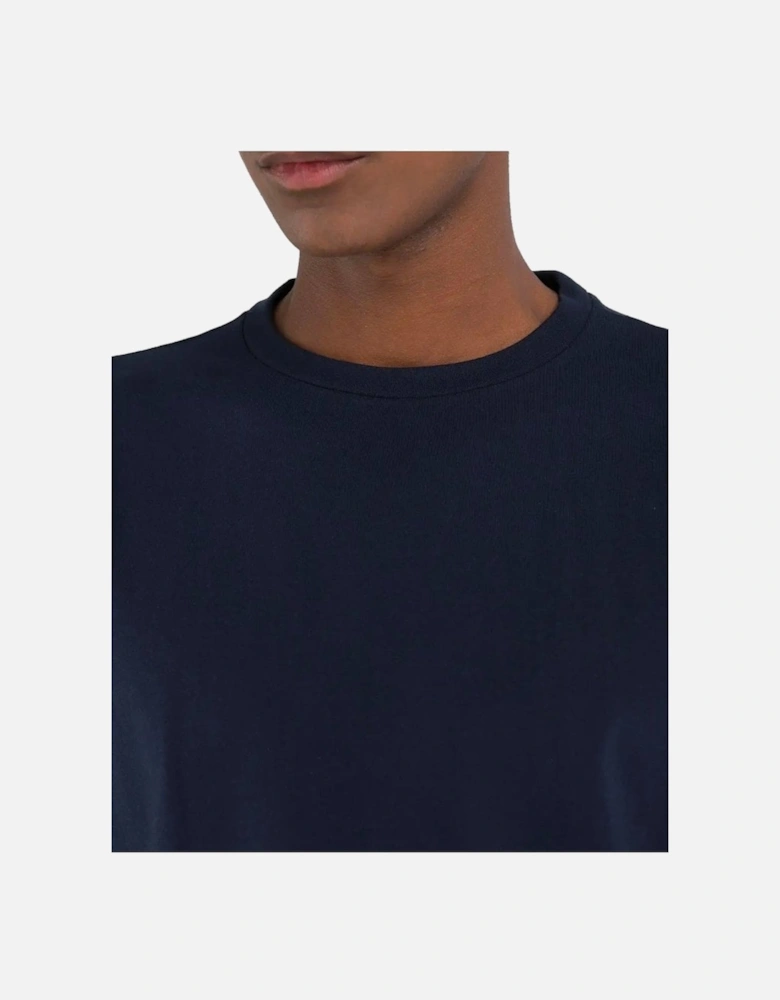 Superior Cotton Plain T Shirt Navy