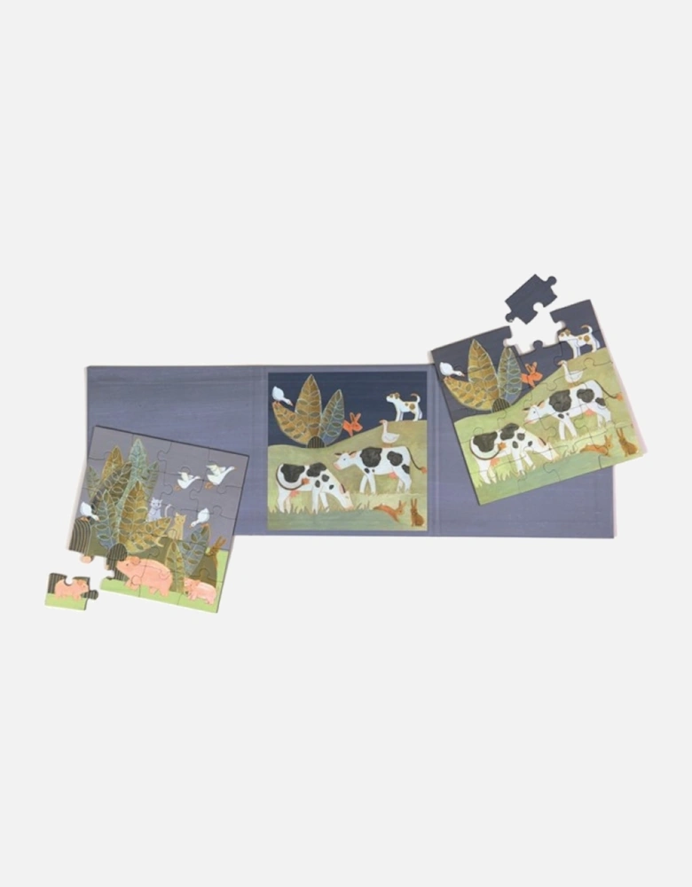 Toys Puzzle Magnetic Countryside