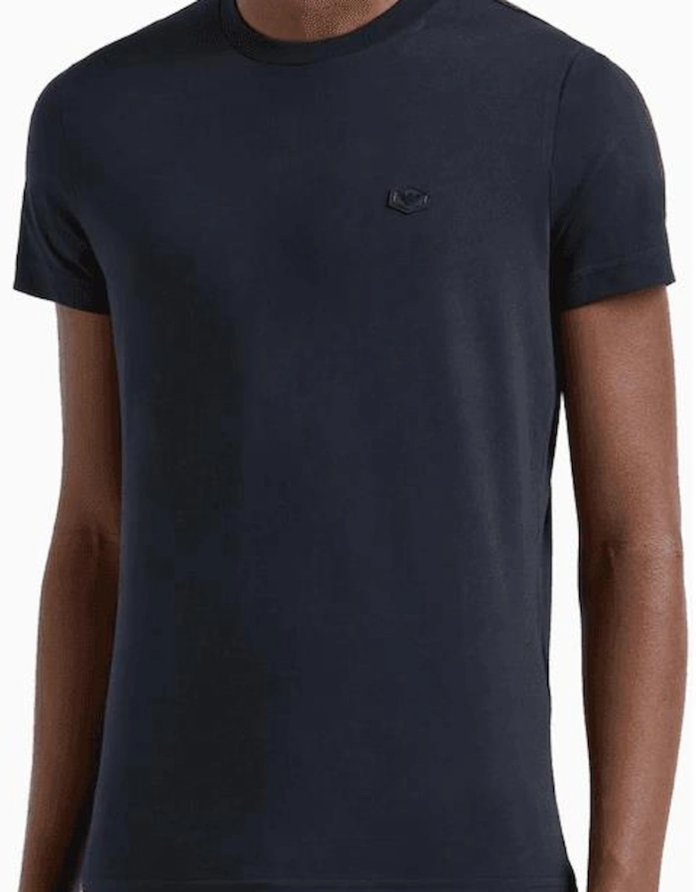 Cotton Patch Logo Navy T-Shirt