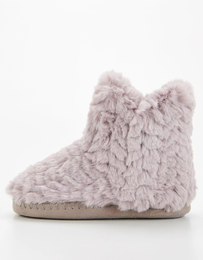 Unisex Slipper Boot - Grey