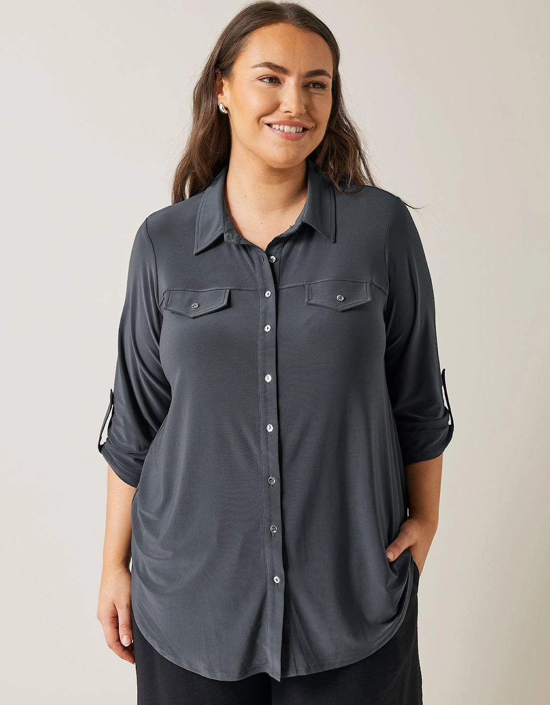 Utility Shirt - Grey, 2 of 1