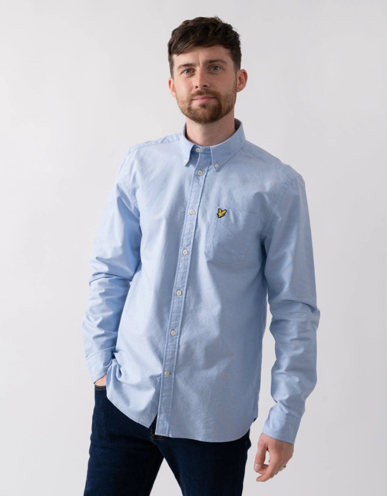 Lyle & Scott Mens Plain Oxford Shirt