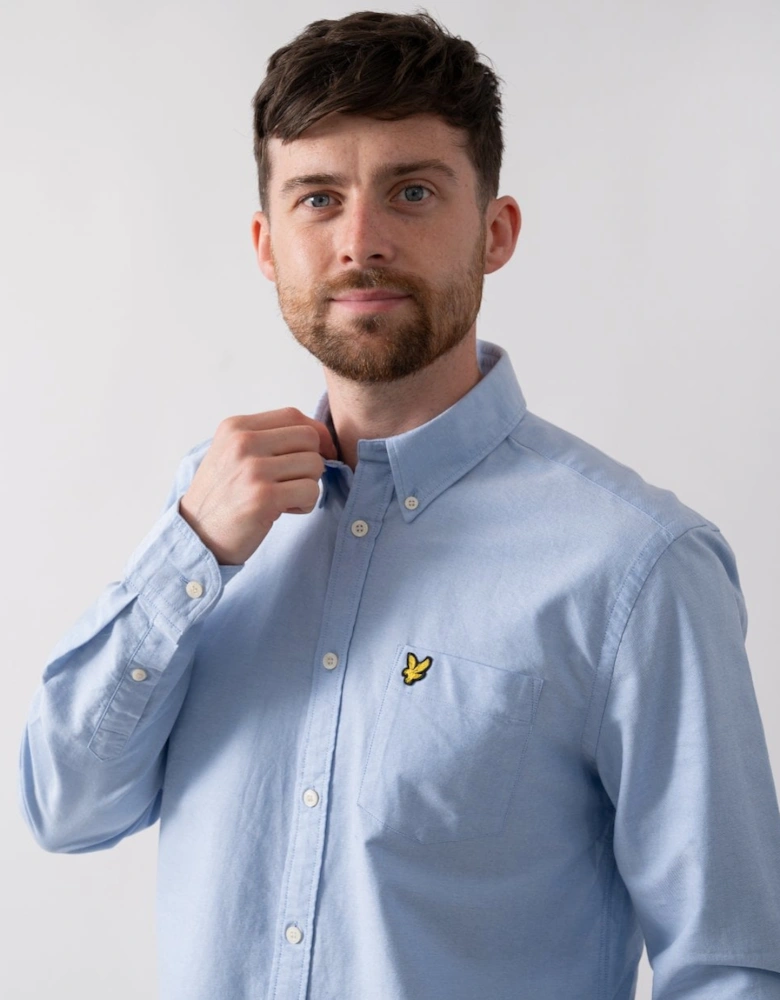 Lyle & Scott Mens Plain Oxford Shirt