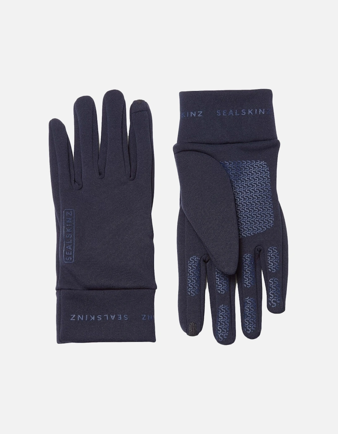 Acle Fleece Glove Navy, 3 of 2