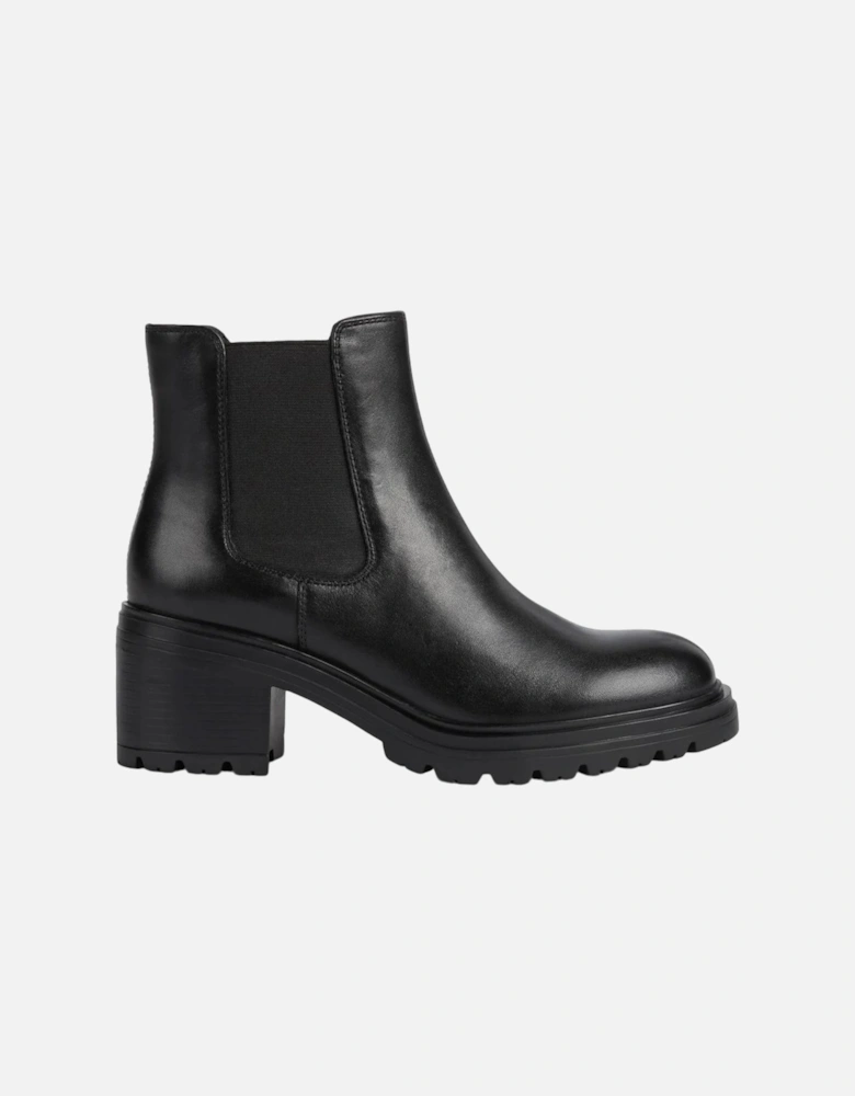 Womens/Ladies Damiana Patent Leather Ankle Boots