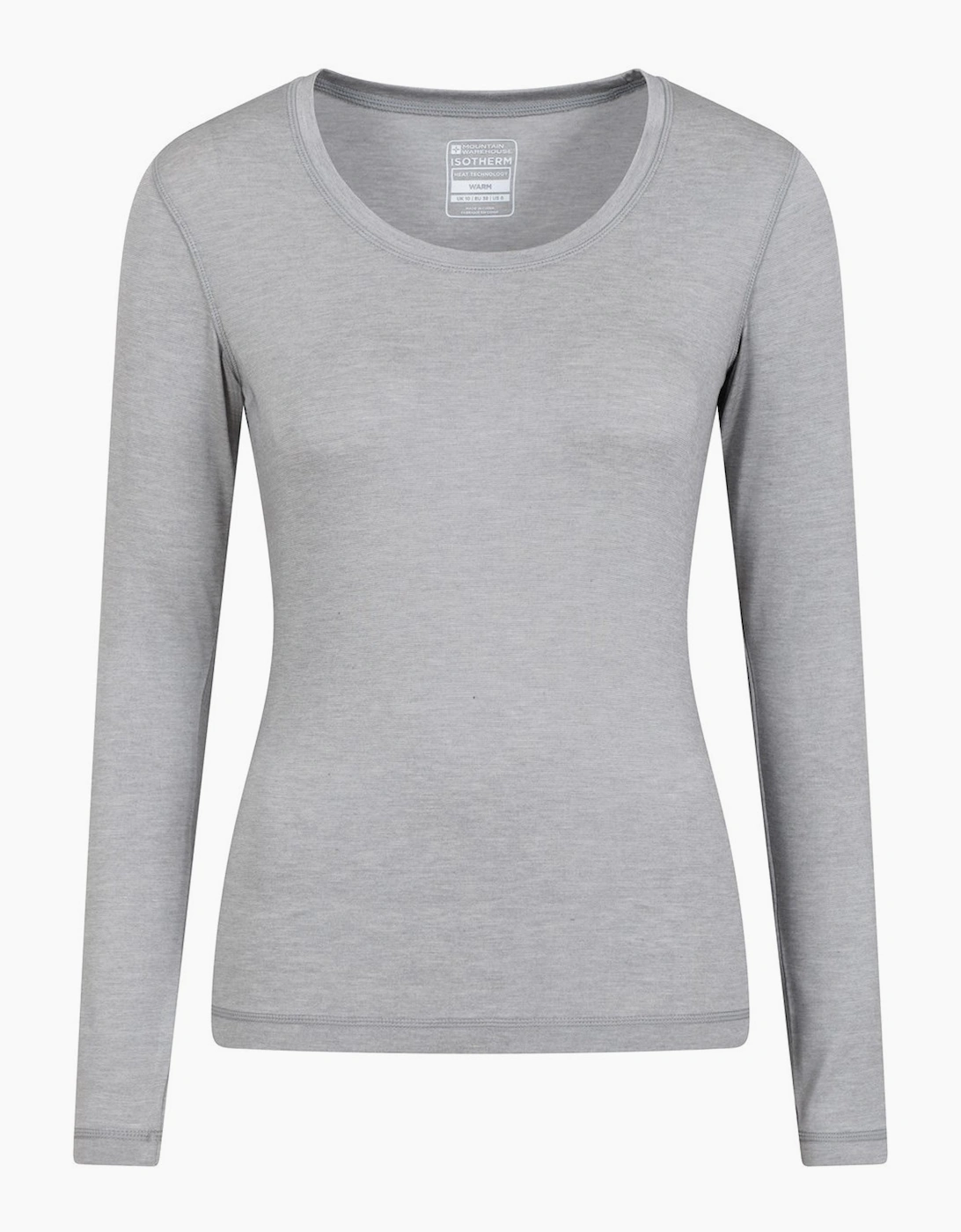 Mountain Warehouse Women's Grey / Keep The Heat Thermal Top - Size: 10