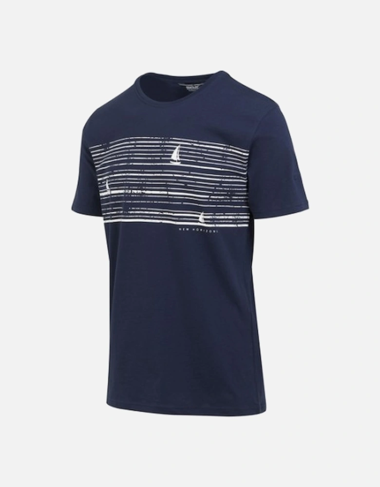 Mens Cline VIII Back Print T-Shirt