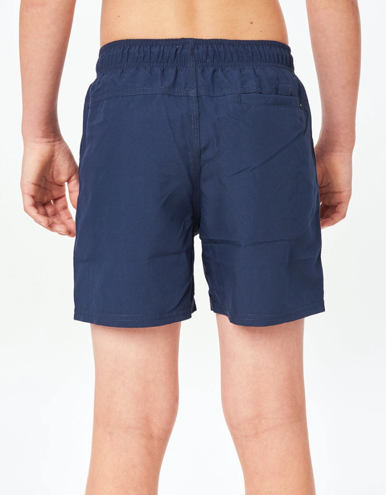 Rip Curl Kids Offset Volley Swim Shorts