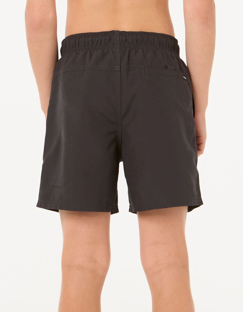 Rip Curl Kids Offset Volley Swim Shorts