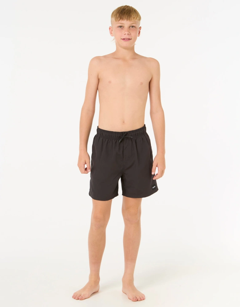 Rip Curl Kids Offset Volley Swim Shorts