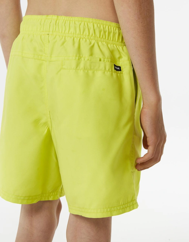 Rip Curl Kids Offset Volley Swim Shorts