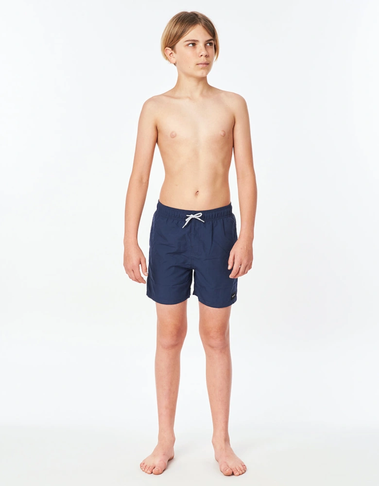 Rip Curl Kids Offset Volley Swim Shorts