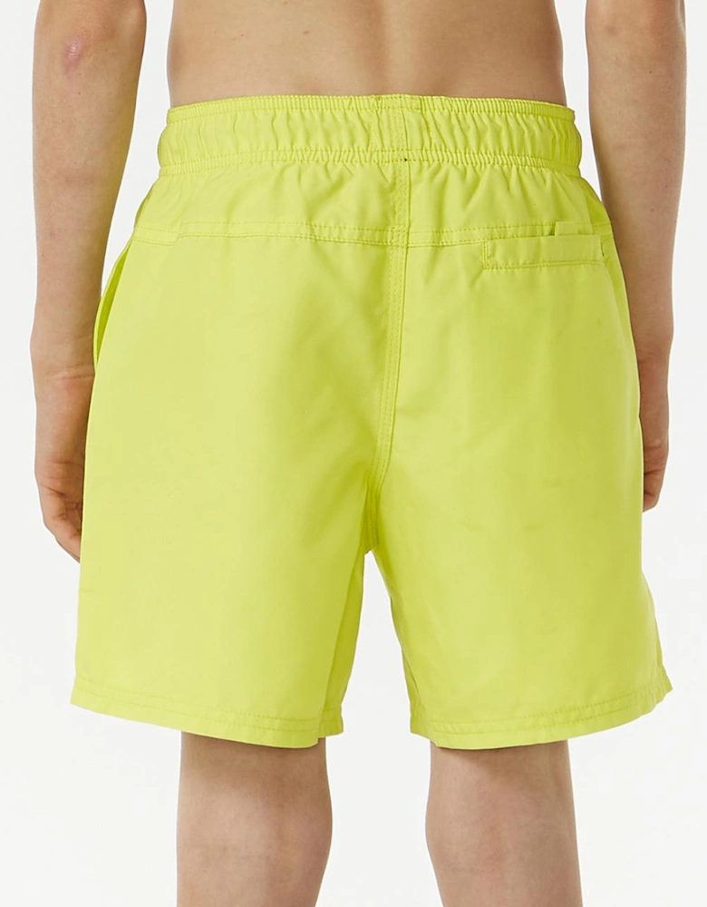 Rip Curl Kids Offset Volley Swim Shorts