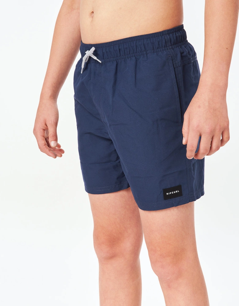 Rip Curl Kids Offset Volley Swim Shorts