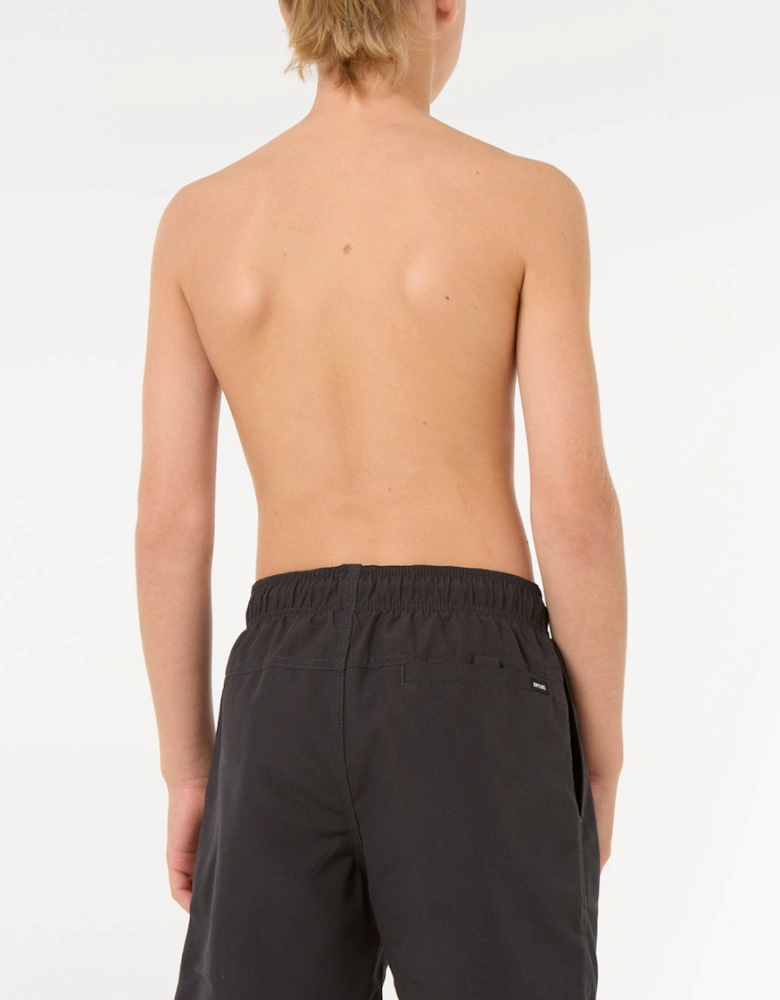 Rip Curl Kids Offset Volley Swim Shorts