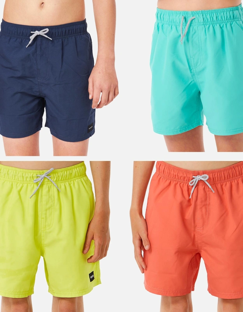 Rip Curl Kids Offset Volley Swim Shorts