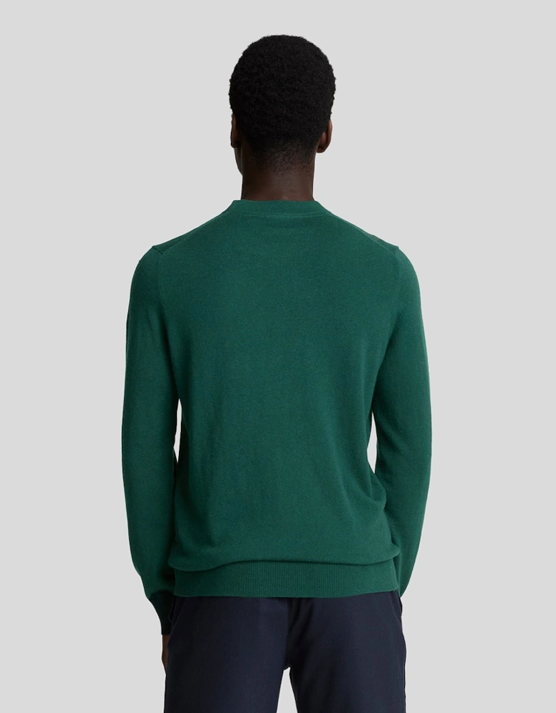 Cotton Merino Crew Neck Jumper