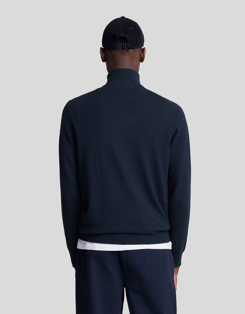 Cotton Merino 1/4 Zip Jumper