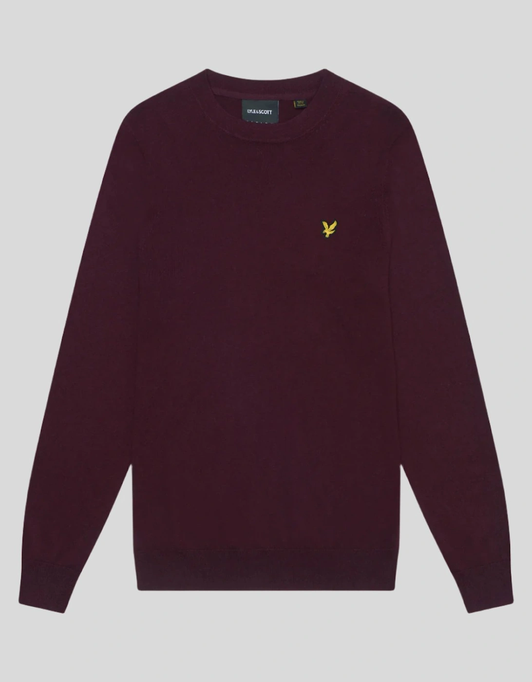 Cotton Merino Crew Neck Jumper