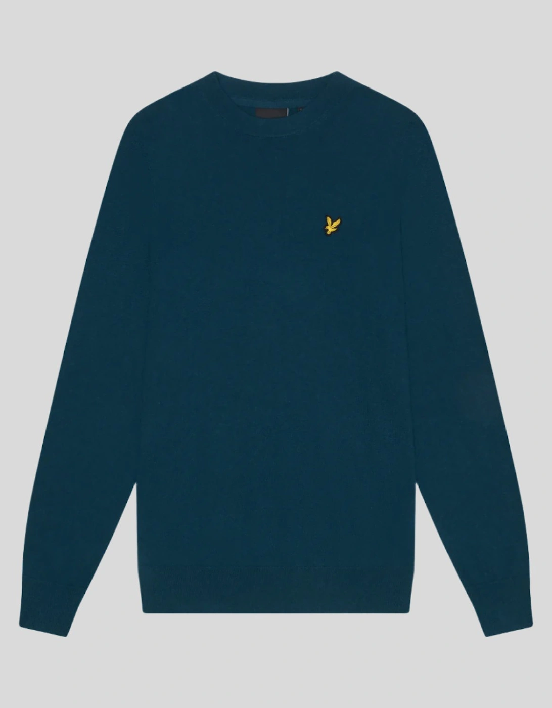 Cotton Merino Crew Neck Jumper