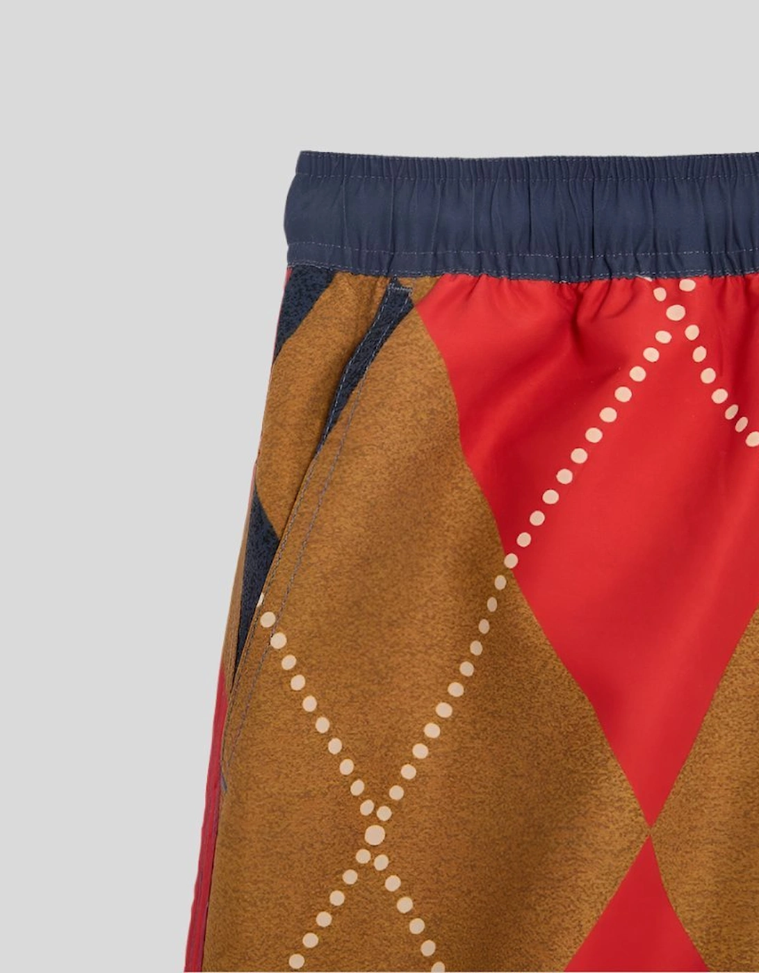 Friends of Feathers Argyle Sweat Shorts