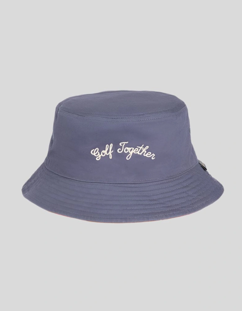 Golf Reversible Argyle Bucket Hat