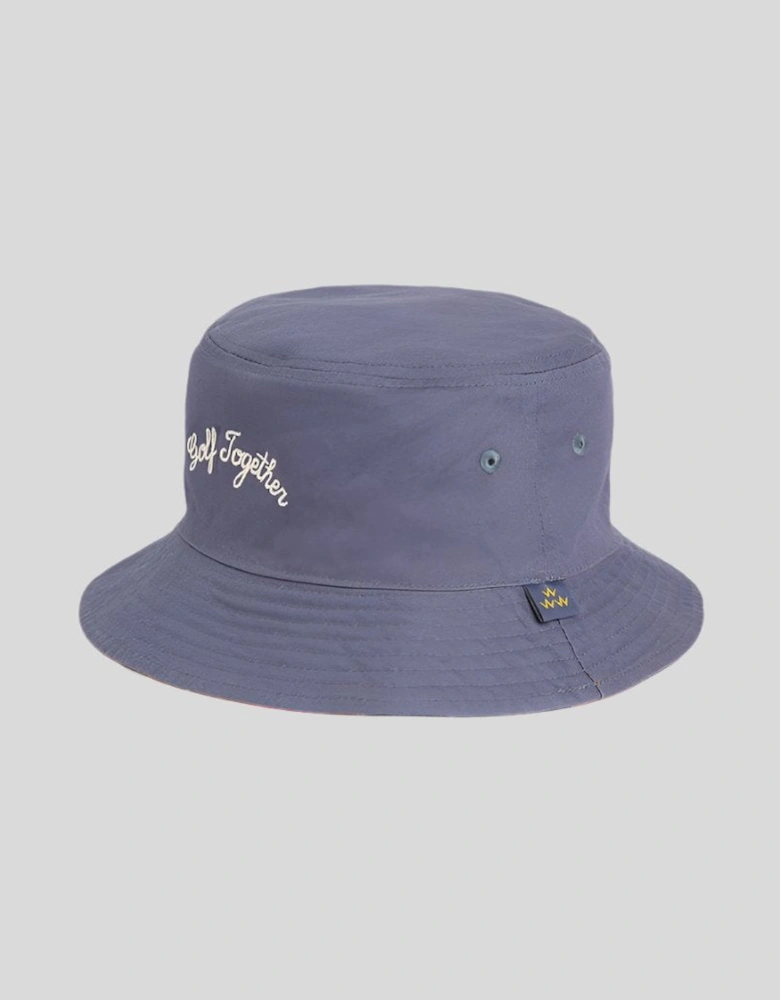 Golf Reversible Argyle Bucket Hat