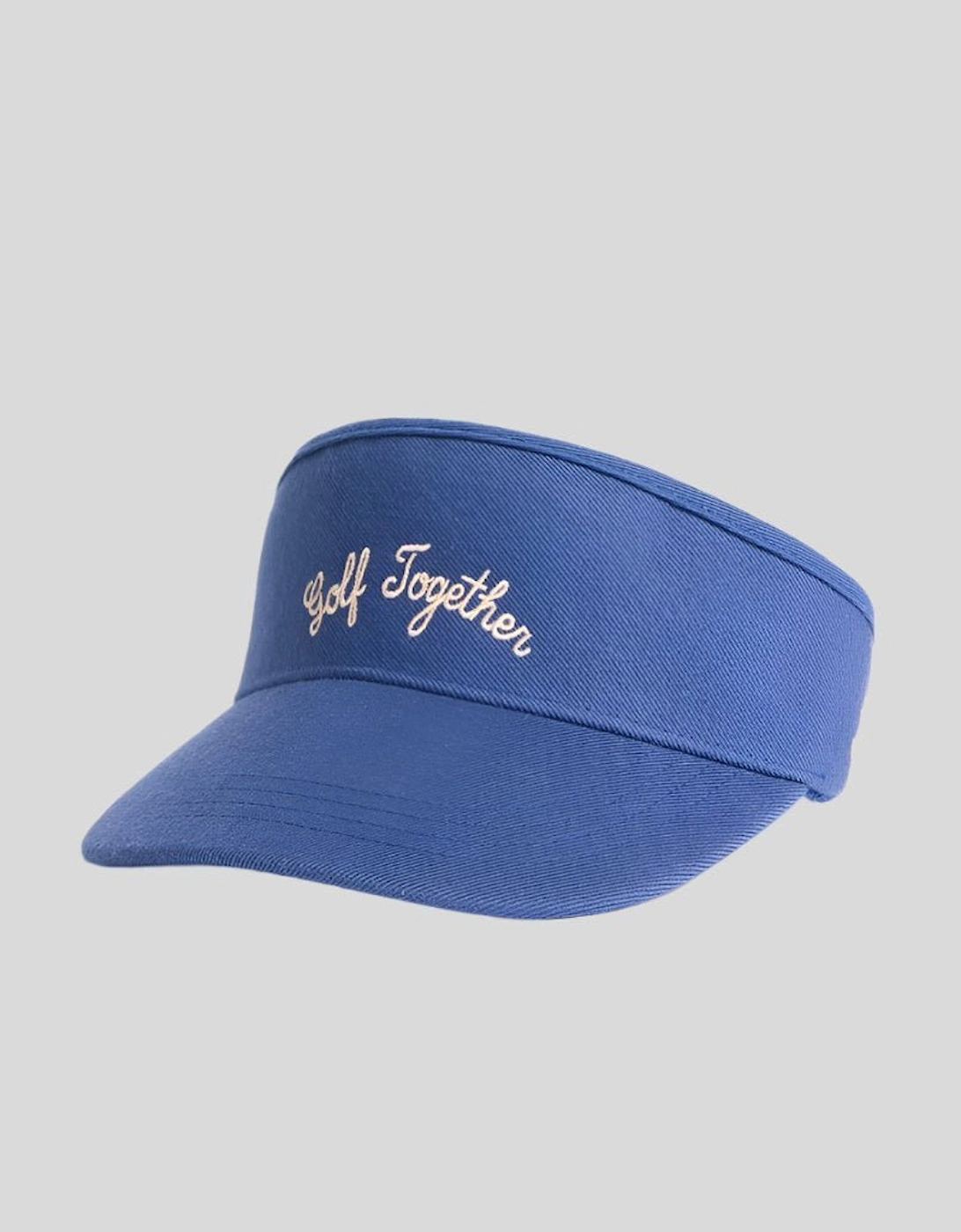 Lyle And Scott Men's Golf Together Embroidered Visor - Blue - Size: 1SZ