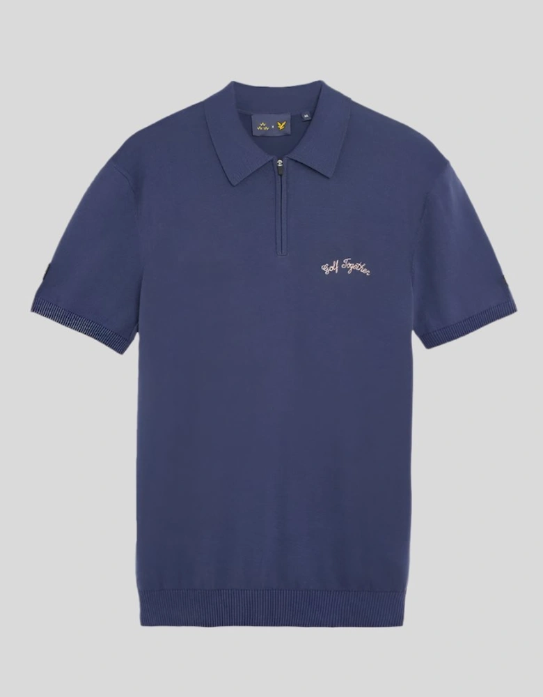 Friends of a Feather Zipped Polo Shirt