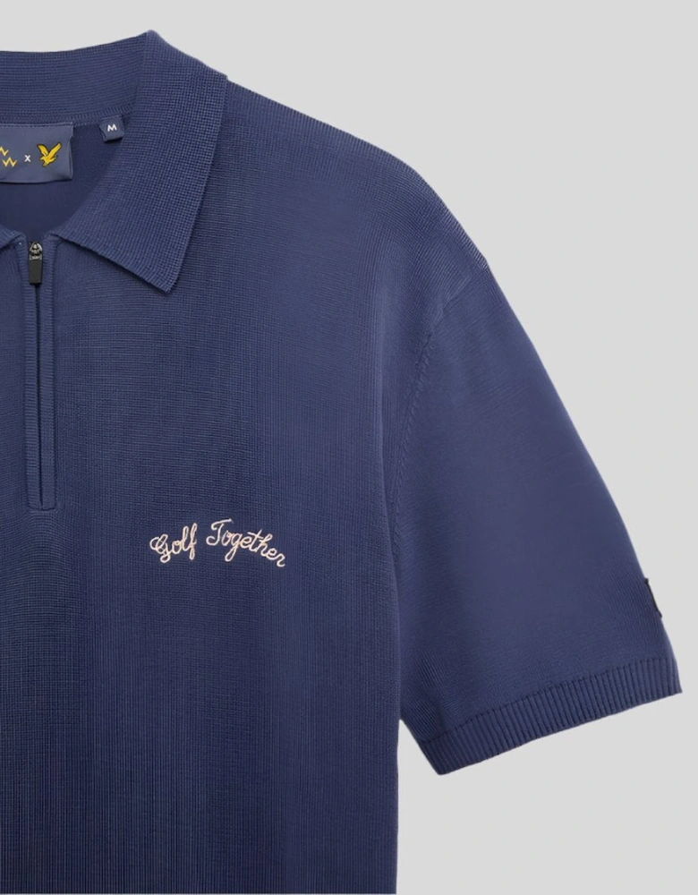 Friends of a Feather Zipped Polo Shirt