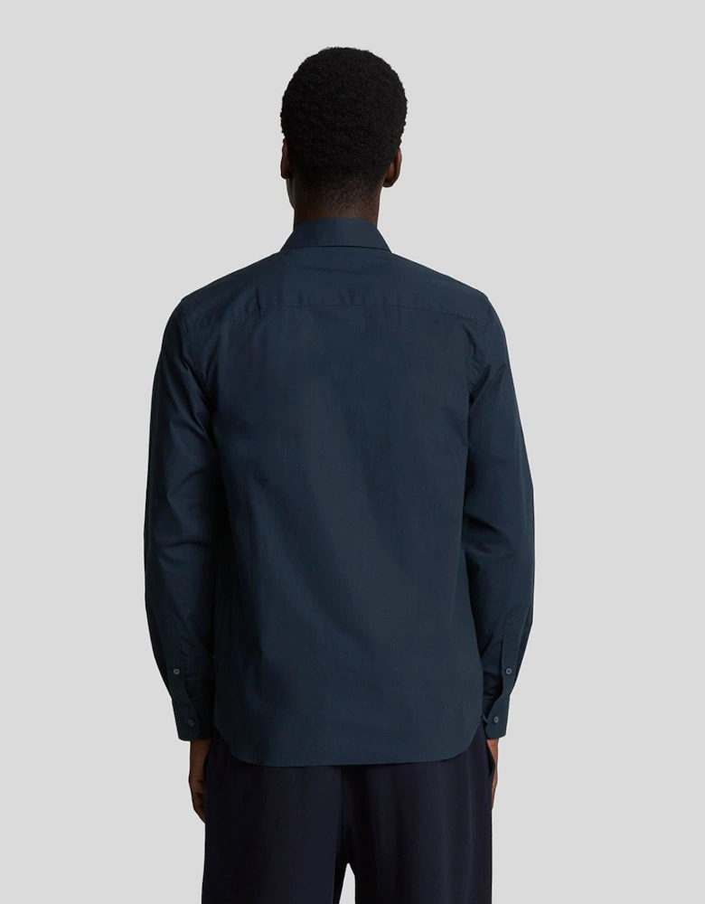 Tonal Eagle Easy Care Poplin Shirt