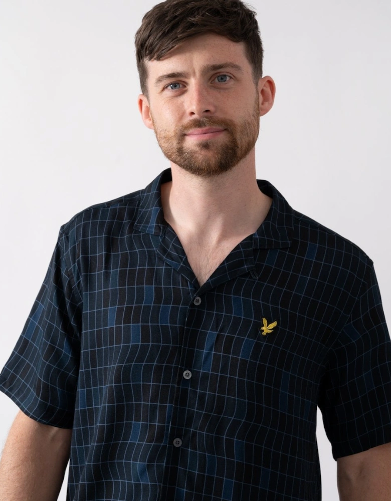 Lyle & Scott Pool Print Mens Shirt